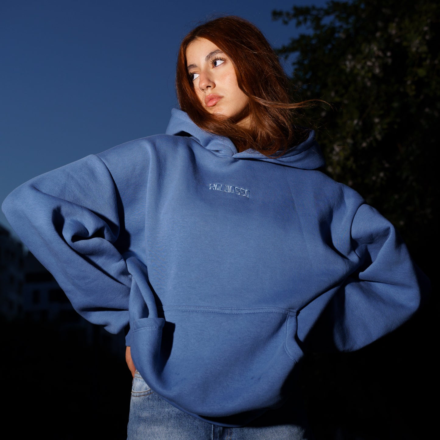 Hoodie Unisex blue